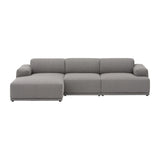 Connect Soft Modular Sofa: 3 Seater + Configuration 3 + Re-Wool 128