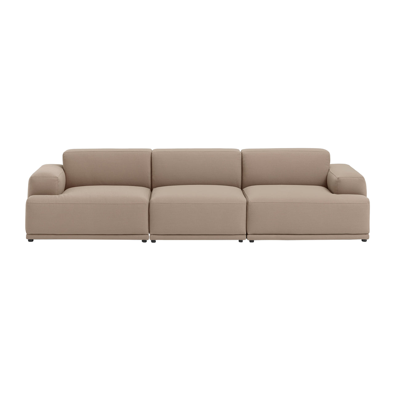 Connect Soft Modular Sofa: 3 Seater + Configuration 1