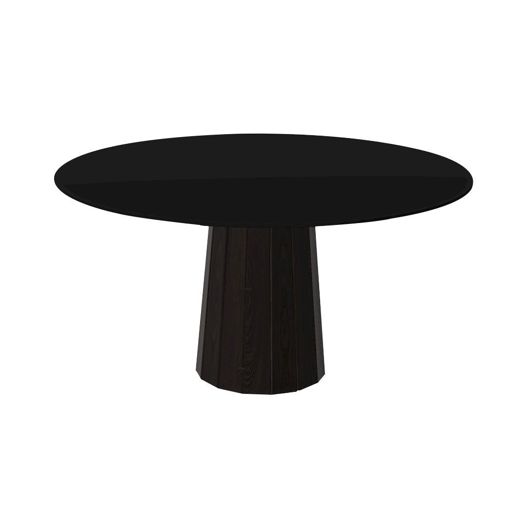 Container HPL Round Table: Large + Bodhi Cover + Black + Wenge