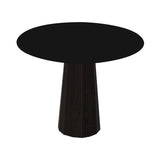 Container HPL Round Table: Small + Bodhi Cover + Black + Wenge