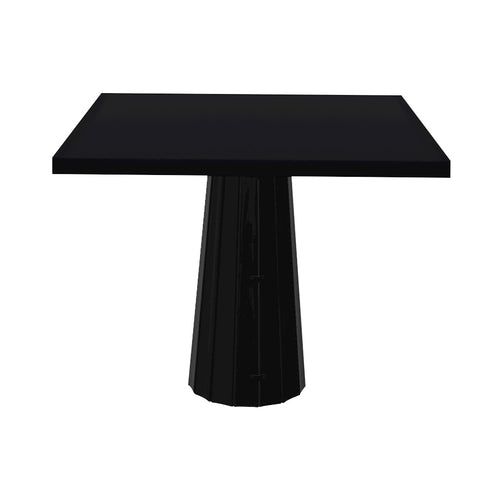 Container HPL Square Table: Small + Bodhi Cover + Black + Black