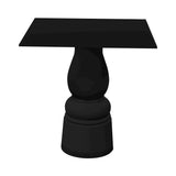 Container HPL Square Table: Small + New Antiques + Black + Black