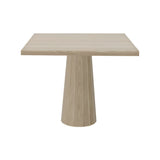 Container Square Table: Large + Bodhi Cover + White Wash Stained + White Wash