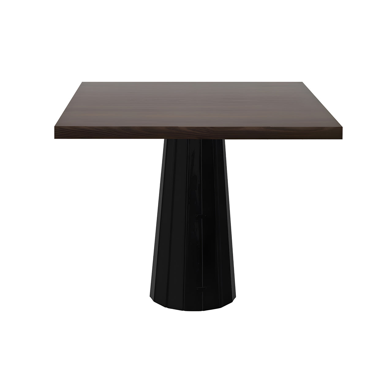 Container Square Table: Large + Bodhi Cover + Cinnamon Stained + Black