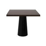 Container Square Table: Large + Bodhi Cover + Cinnamon Stained + Black