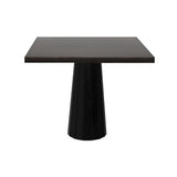 Container Square Table: Large + Bodhi Cover + Grey Stained + Black