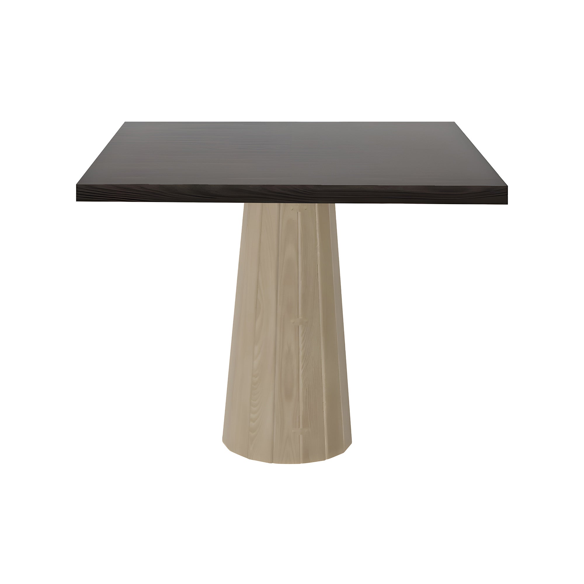 Container Square Table: Large + Bodhi Cover + Grey Stained + White Wash