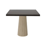 Container Square Table: Large + Bodhi Cover + Grey Stained + White Wash