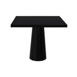 Container Square Table: Large + Bodhi Cover + Jet Black + Black