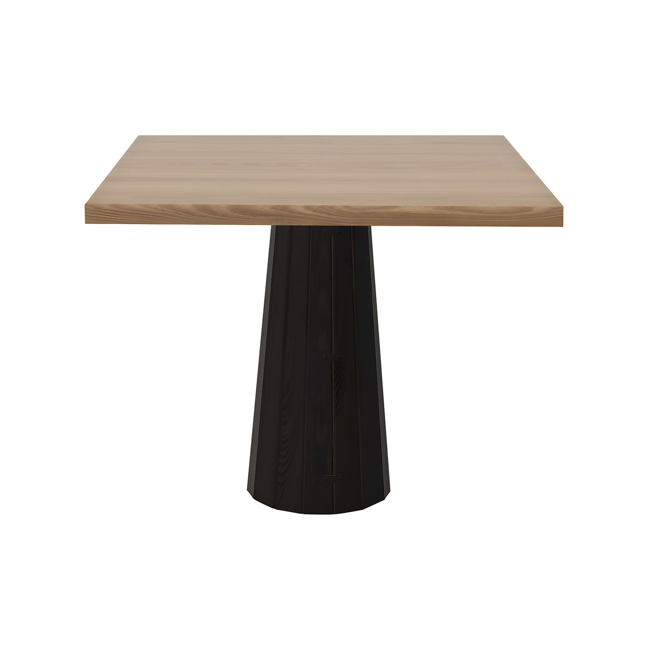 Container Square Table: Large + Bodhi Cover + Natural Oil + Wenge