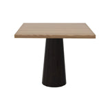 Container Square Table: Large + Bodhi Cover + Natural Oil + Wenge