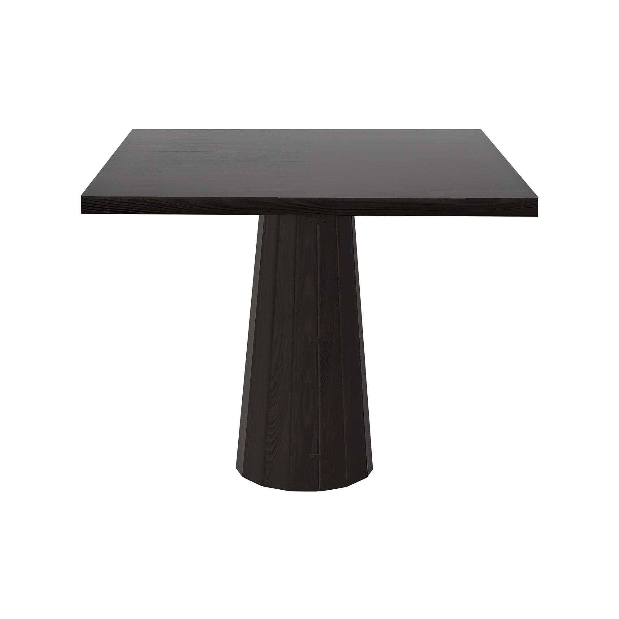 Container Square Table: Large + Bodhi Cover + Wenge Stained + Grey