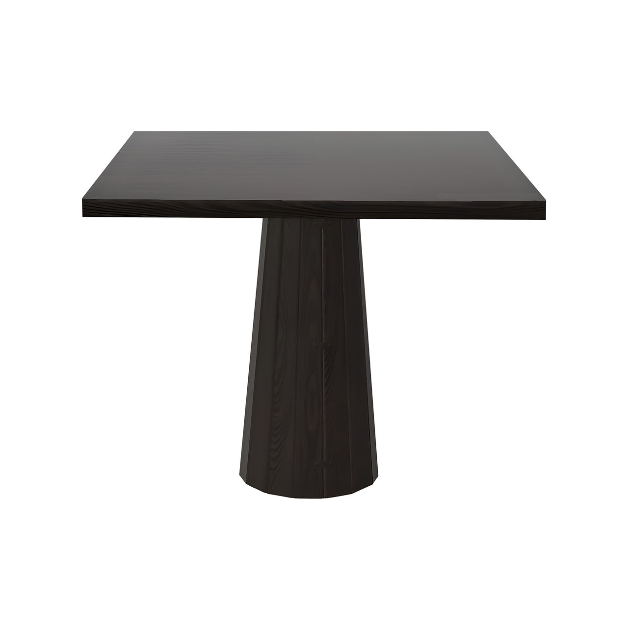Container Square Table: Large + Bodhi Cover + Wenge Stained + Grey