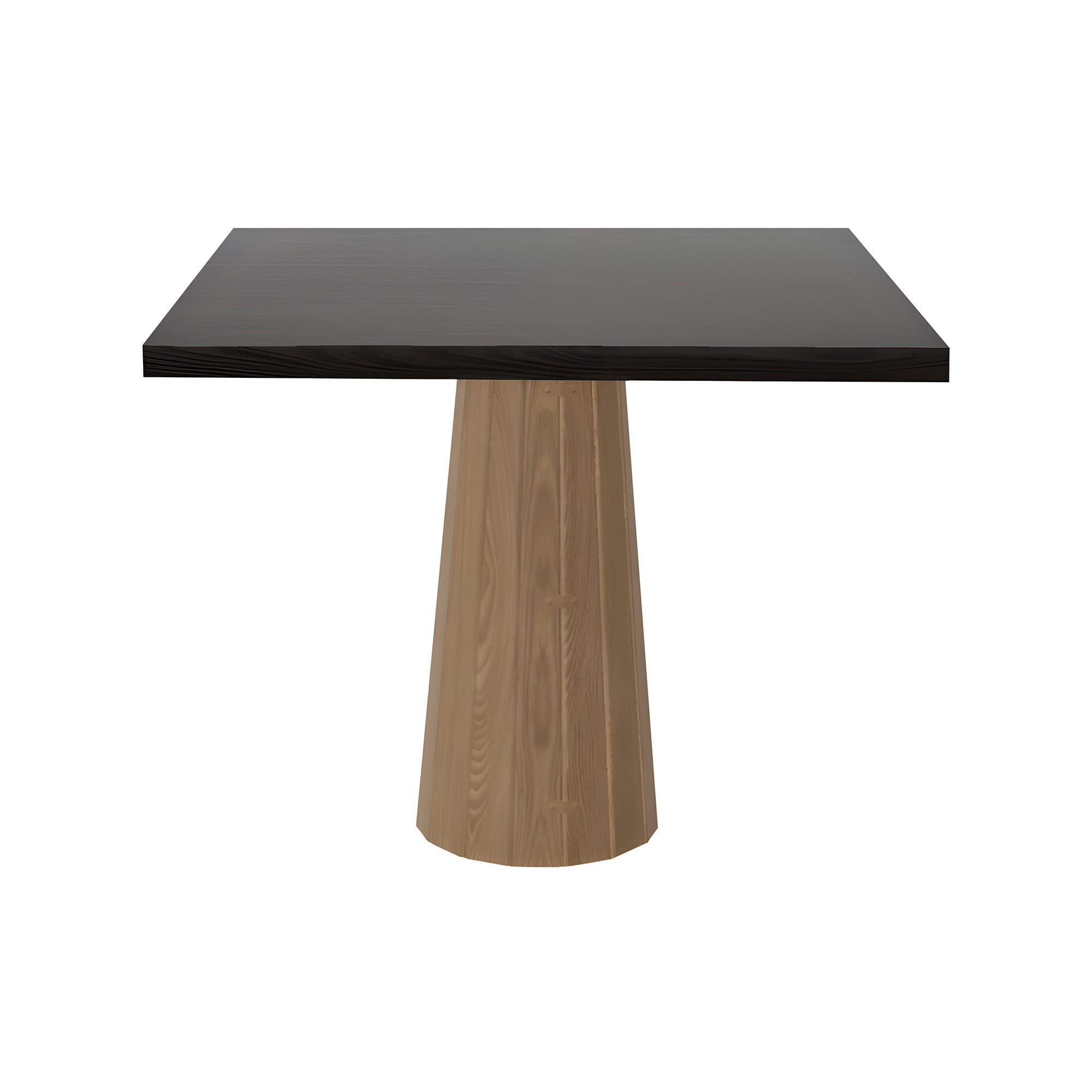 Container Square Table: Large + Bodhi Cover + Wenge Stained + Natural Oil