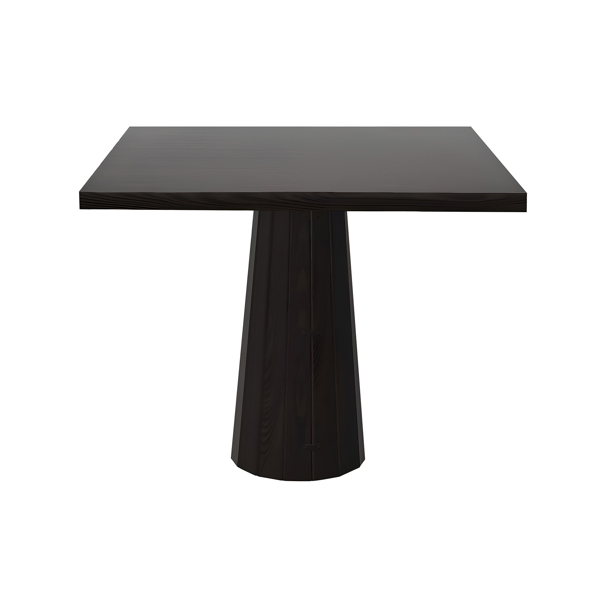 Container Square Table: Large + Bodhi Cover + Wenge Stained + Wenge