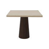 Container Square Table: Large + Bodhi Cover + White Wash Stained + Cinnamon