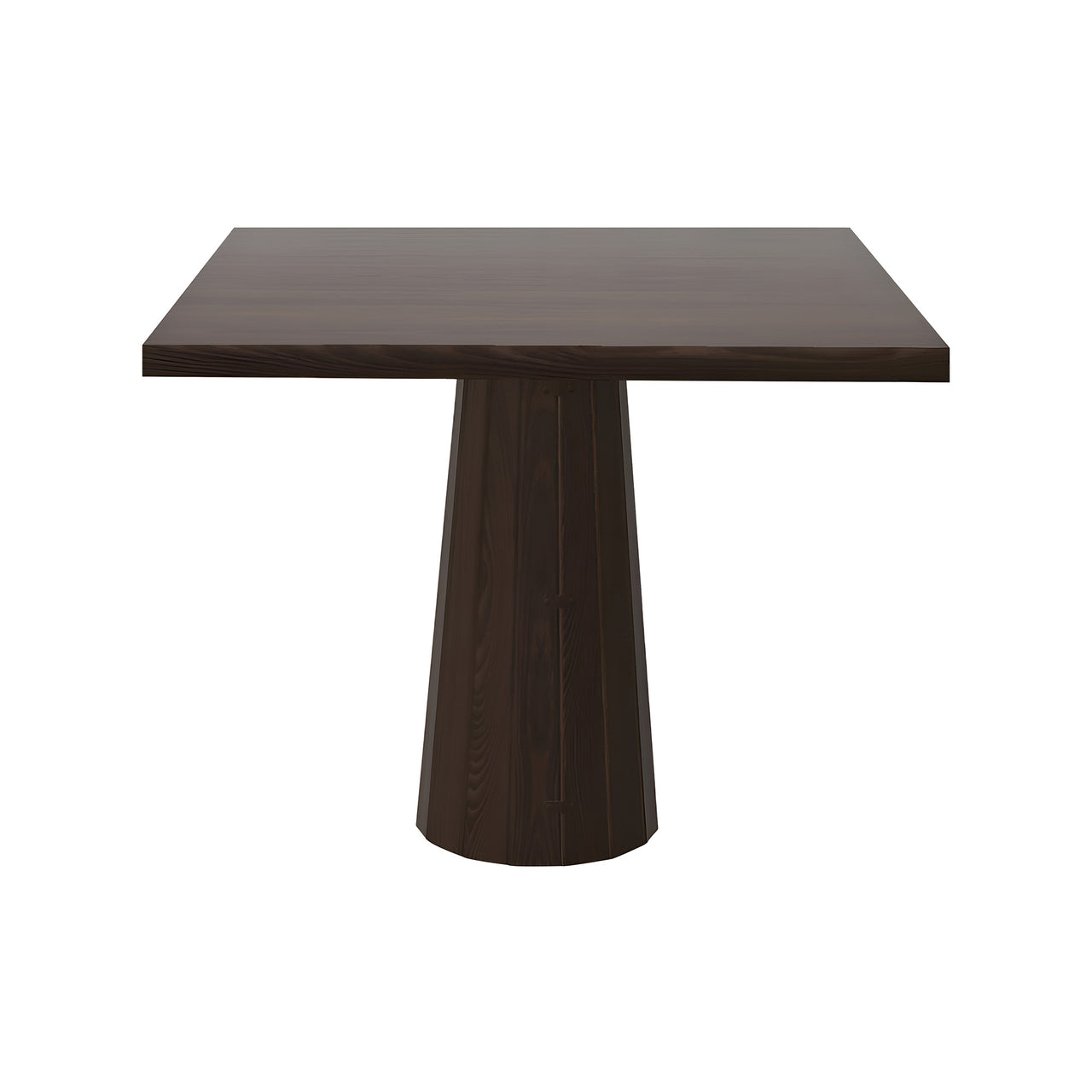 Container Square Table: Large + Bodhi Cover + Cinnamon Stained + Cinnamon