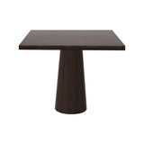 Container Square Table: Large + Bodhi Cover + Cinnamon Stained + Cinnamon