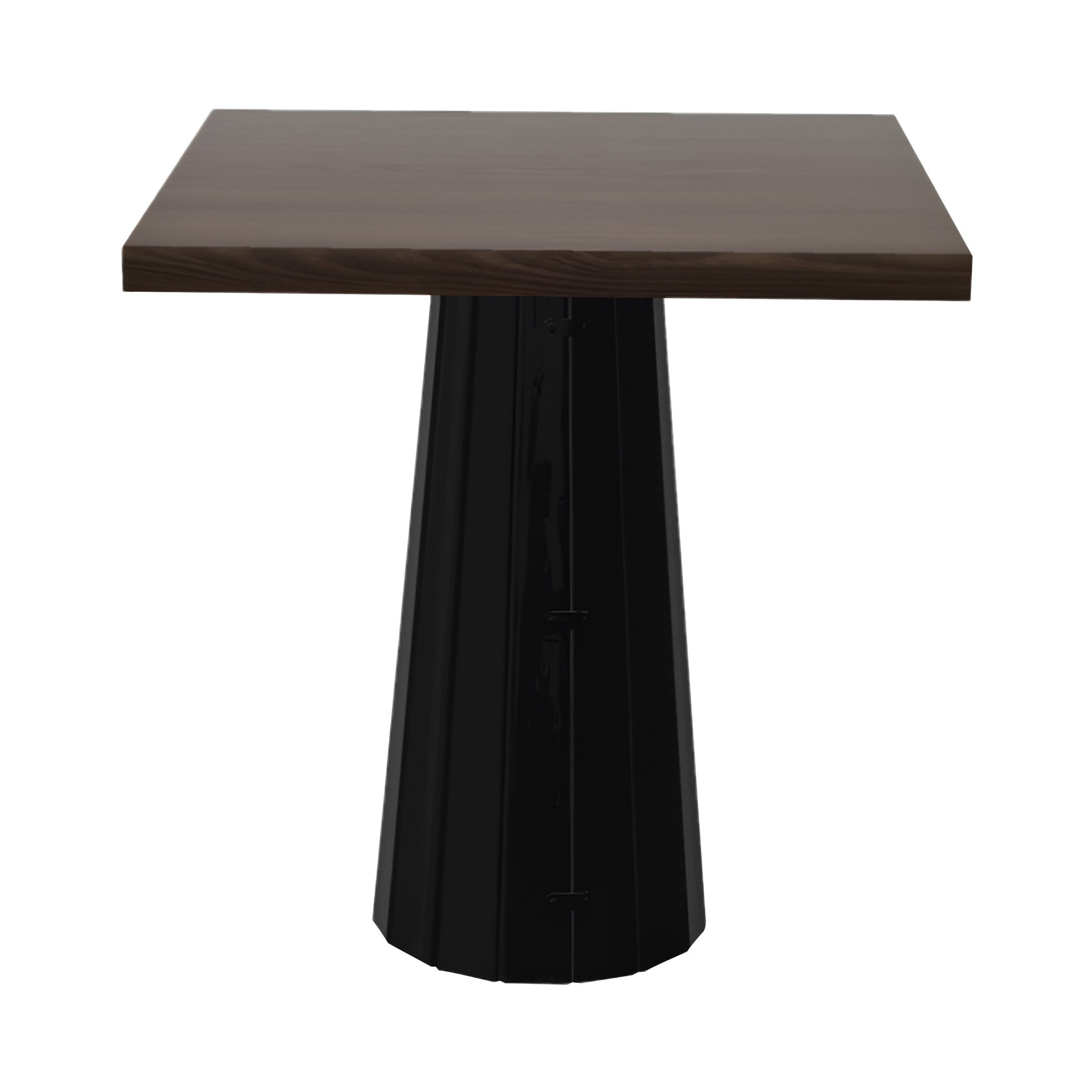 Container Square Table: Small + Bodhi Cover + Cinnamon Stained + Black