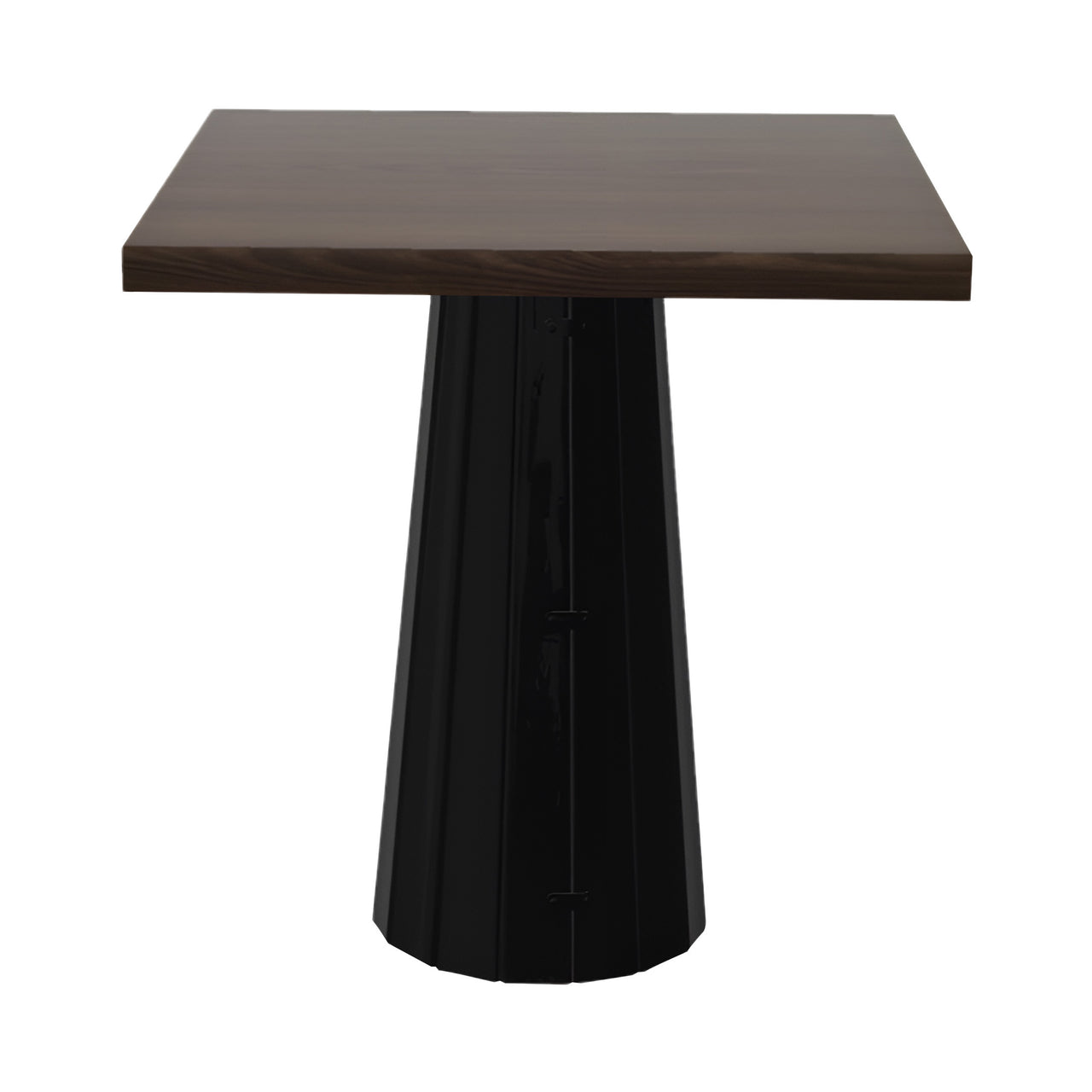 Container Square Table: Small + Bodhi Cover + Cinnamon Stained + Black