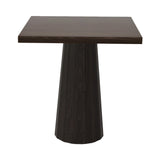 Container Square Table: Small + Bodhi Cover + Cinnamon Stained + Grey