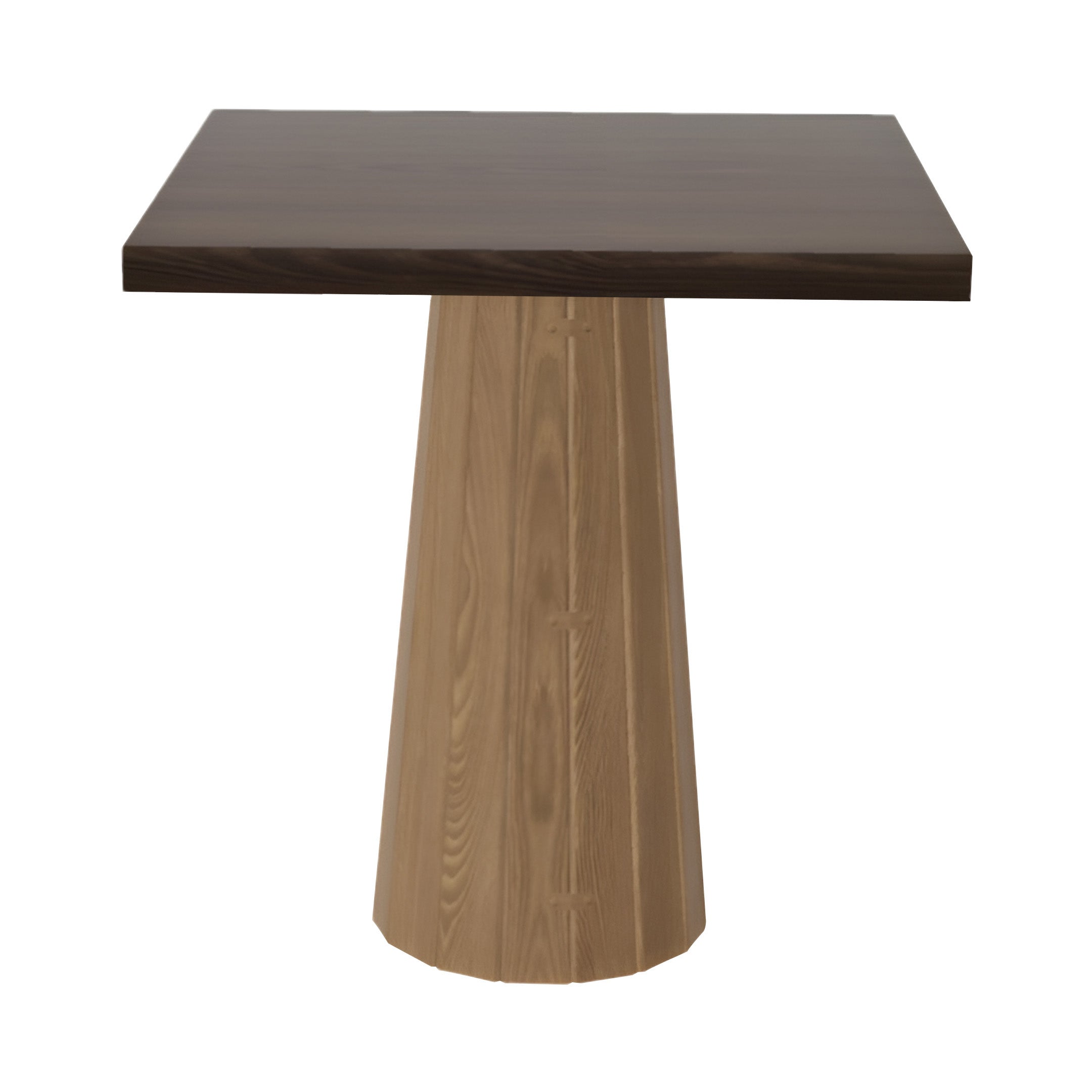 Container Square Table: Small + Bodhi Cover + Cinnamon Stained + Natural Oil
