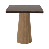 Container Square Table: Small + Bodhi Cover + Cinnamon Stained + Natural Oil