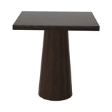 Container Square Table: Small + Bodhi Cover + Grey Stained + Cinnamon