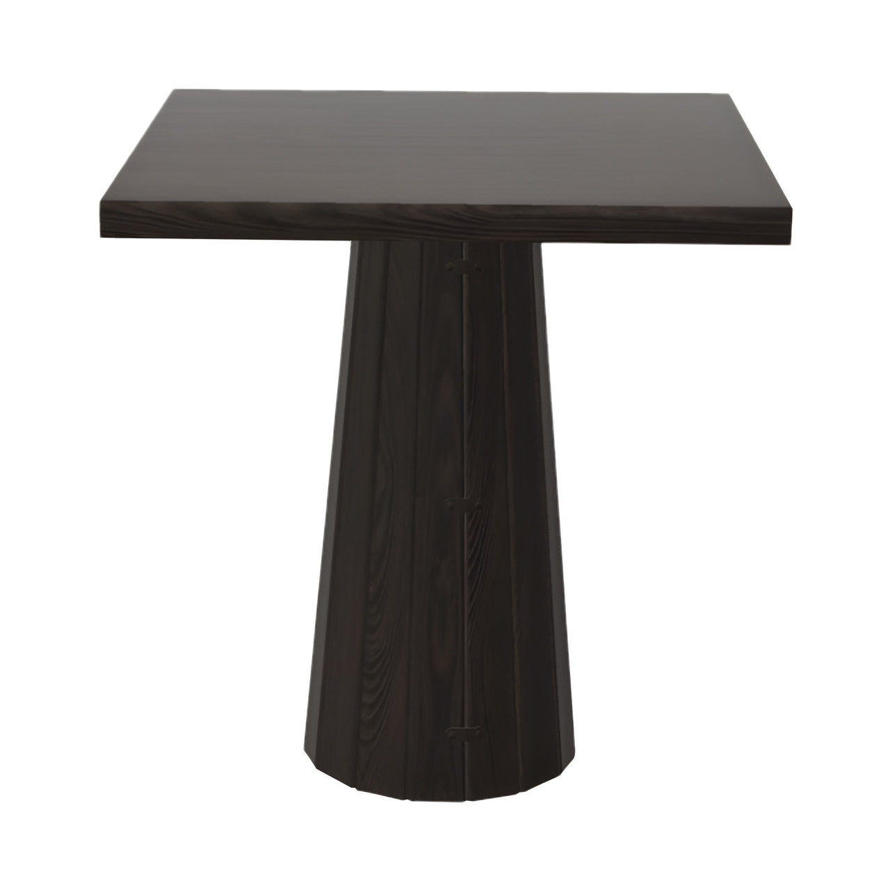 Container Square Table: Small + Bodhi Cover + Grey Stained + Grey