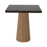 Container Square Table: Small + Bodhi Cover + Grey Stained + Natural Oil