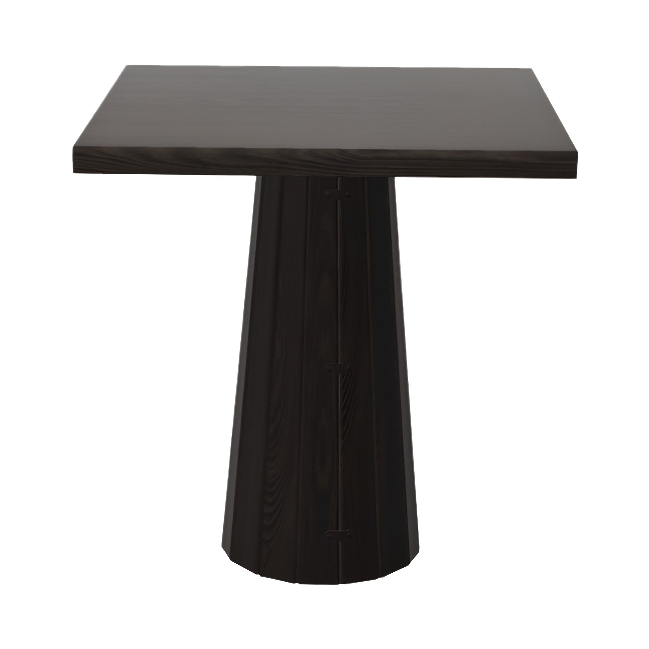 Container Square Table: Small + Bodhi Cover + Grey Stained + Wenge