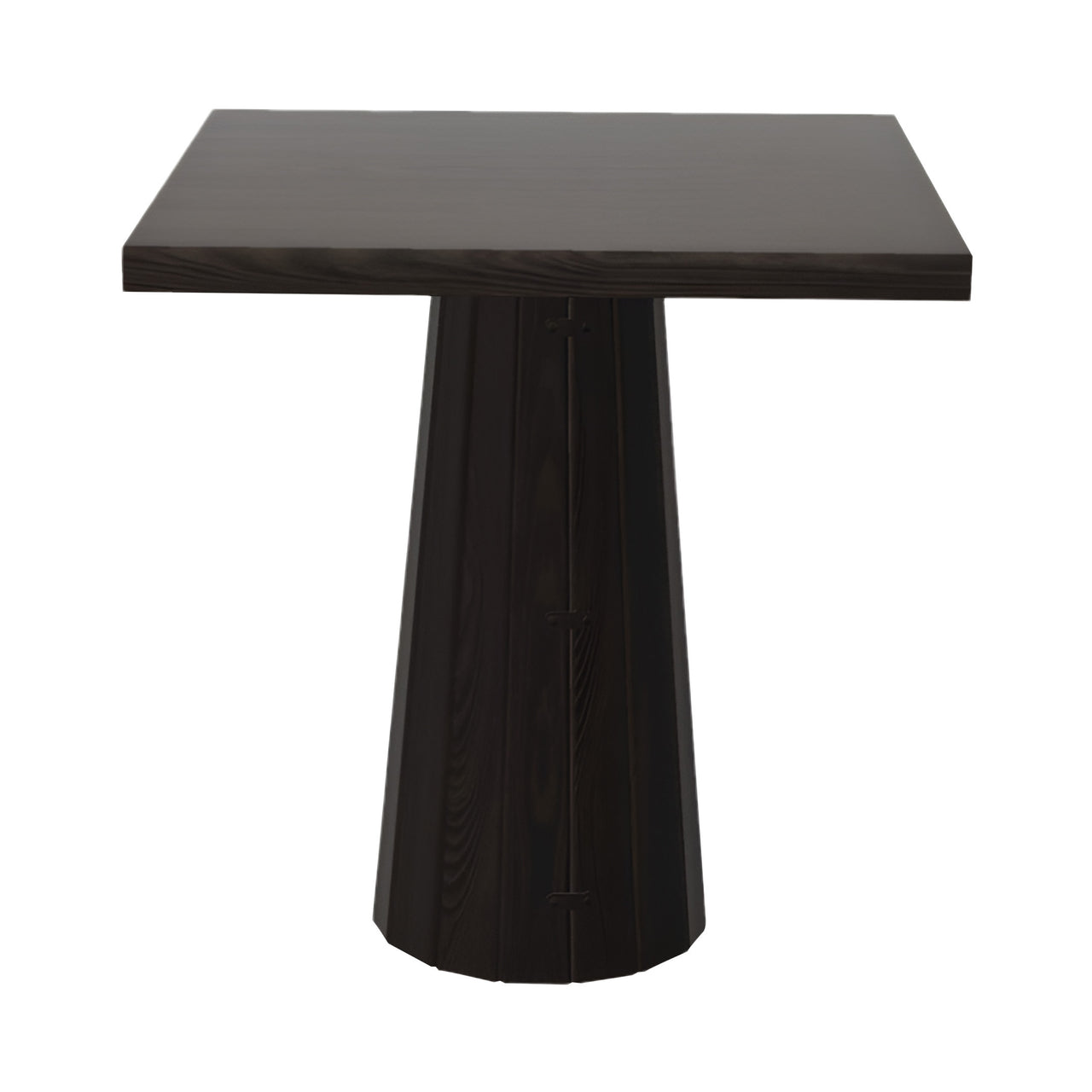 Container Square Table: Small + Bodhi Cover + Grey Stained + Wenge