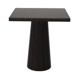 Container Square Table: Small + Bodhi Cover + Grey Stained + Wenge