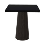 Container Square Table: Small + Bodhi Cover + Jet Black + Grey