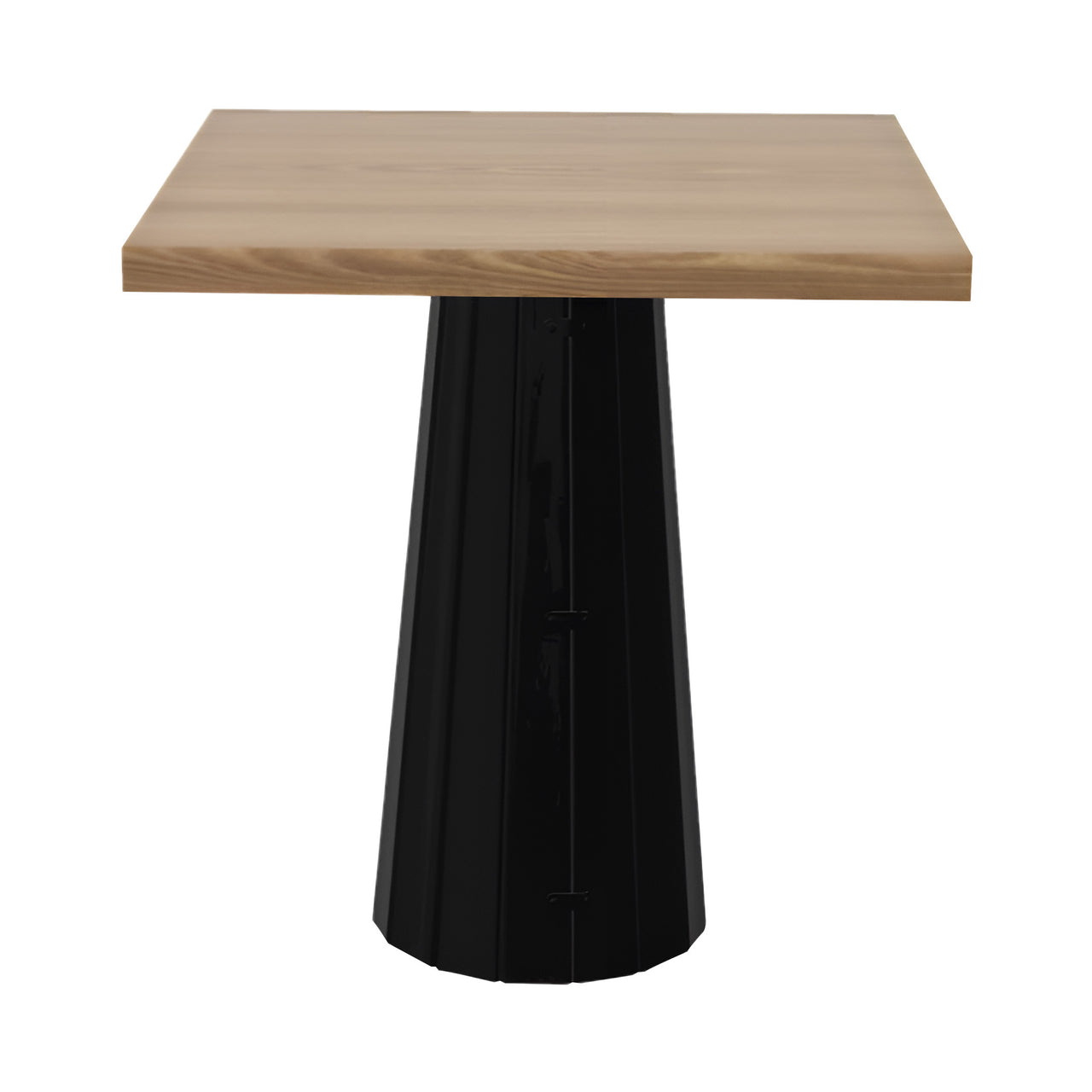 Container Square Table: Small + Bodhi Cover + Natural Oil + Black
