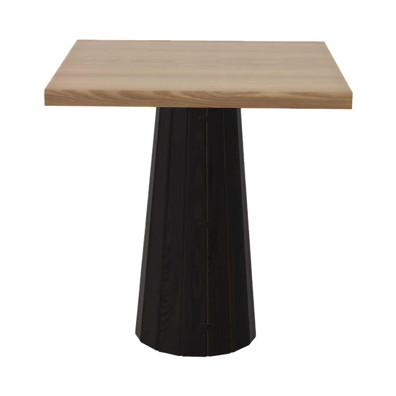Container Square Table: Small + Bodhi Cover + Natural Oil + Wenge