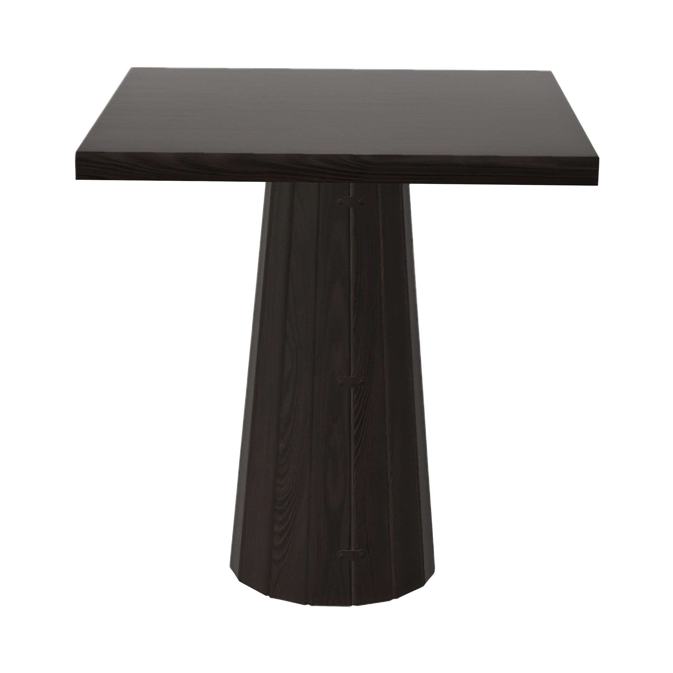 Container Square Table: Small + Bodhi Cover + Wenge Stained + Grey