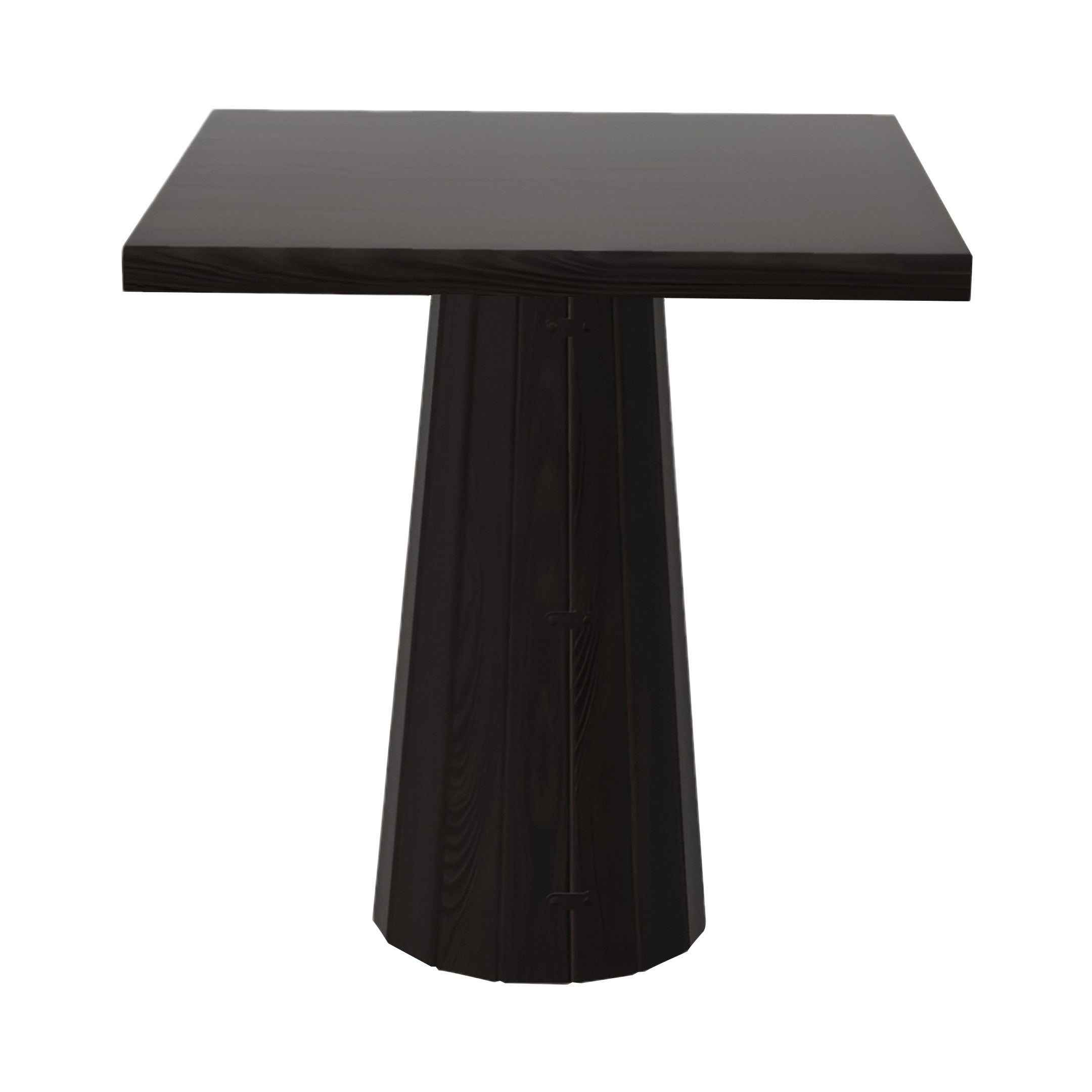 Container Square Table: Small + Bodhi Cover + Wenge Stained + Wenge