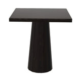 Container Square Table: Small + Bodhi Cover + Wenge Stained + Wenge