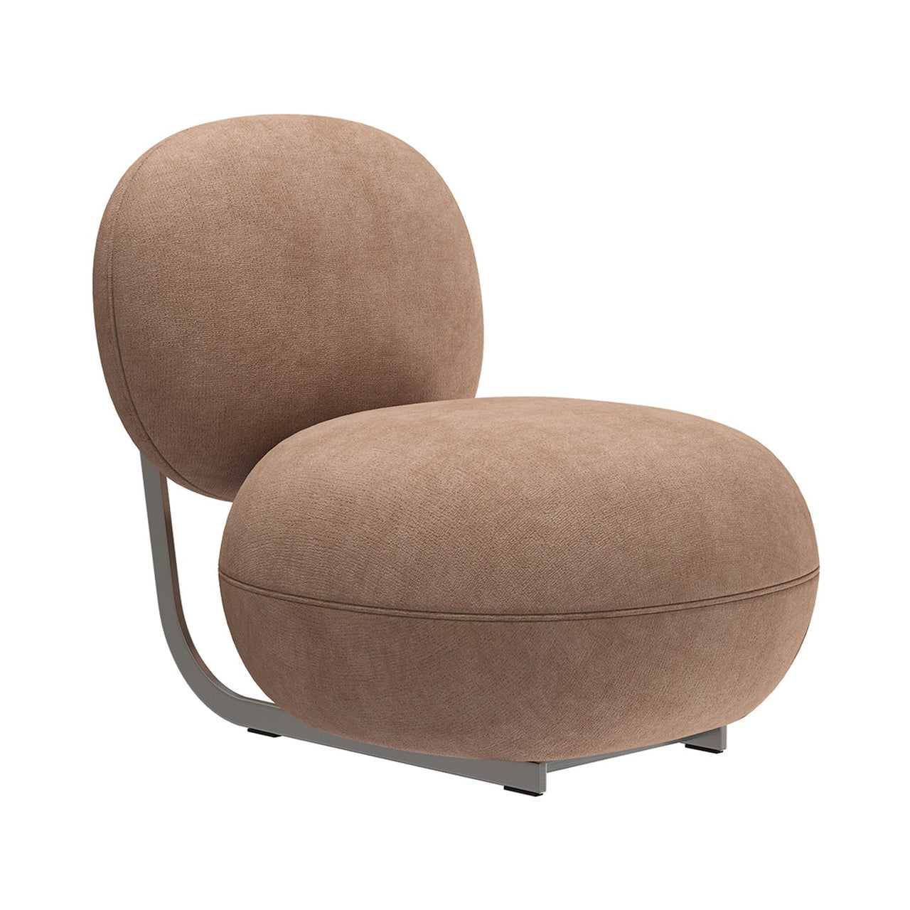 Cooper Lounge Chair: Steel