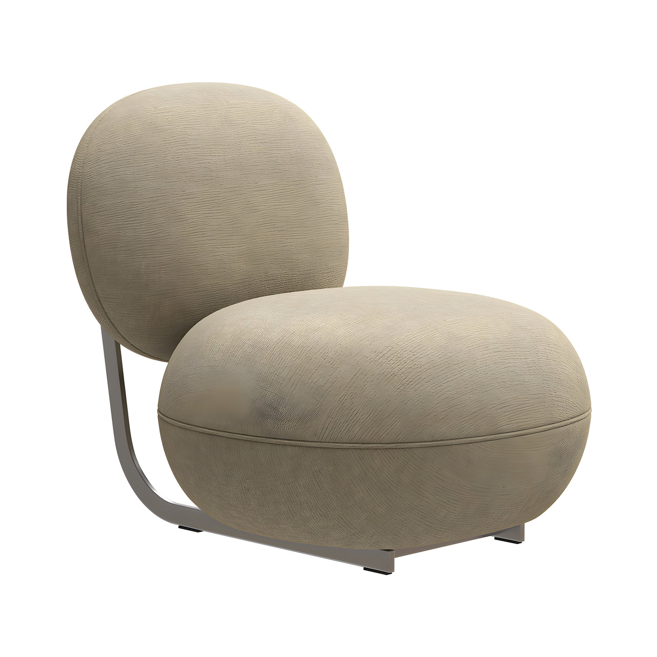 Cooper Lounge Chair: Steel