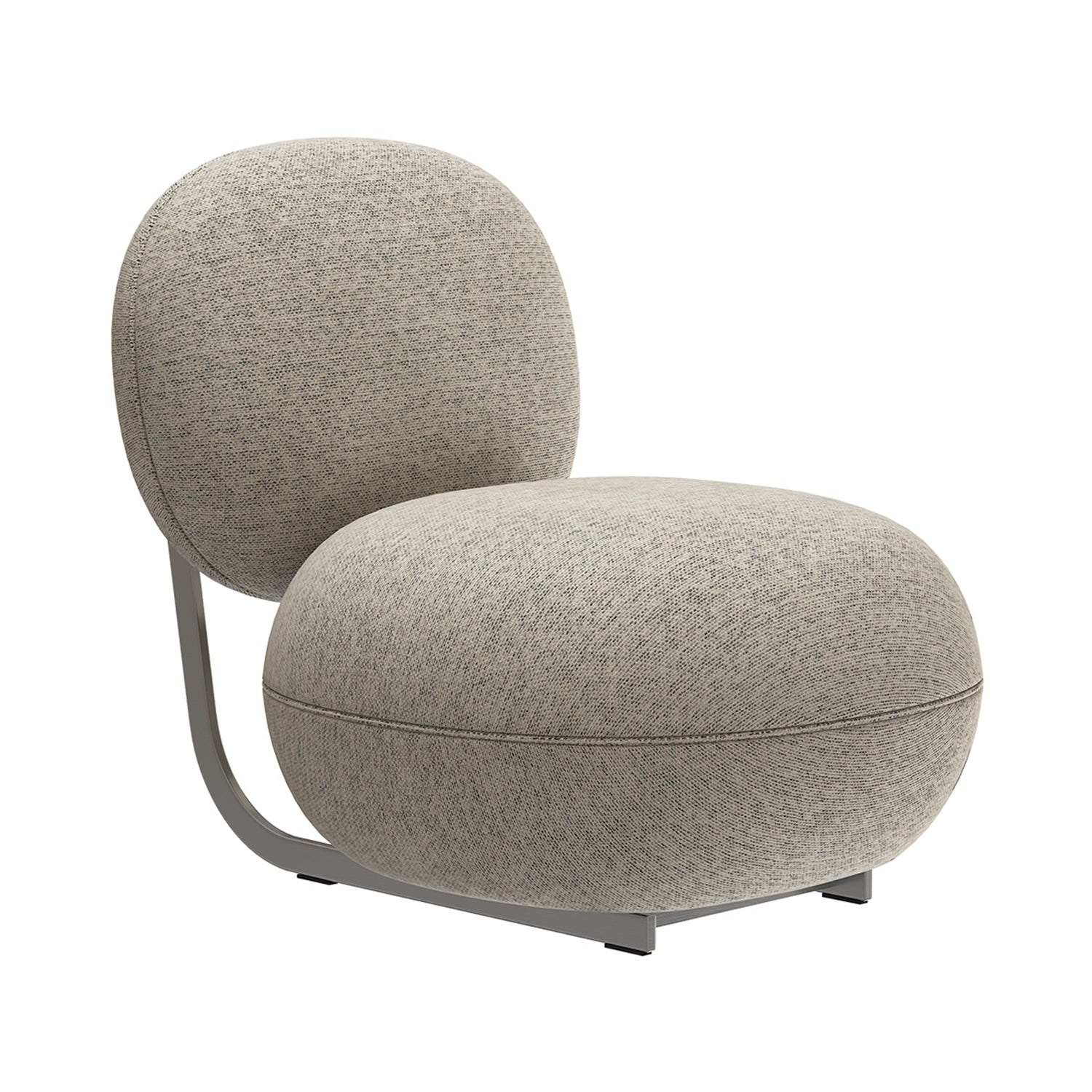 Cooper Lounge Chair: Steel