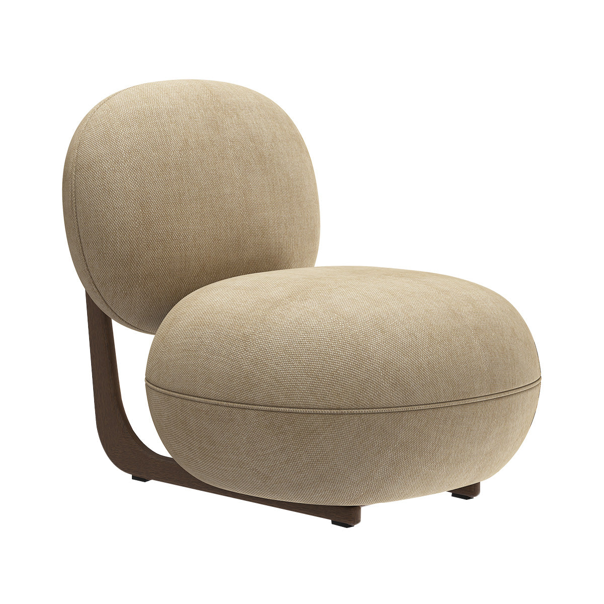 Cooper Lounge Chair: Dark Smoked Oak