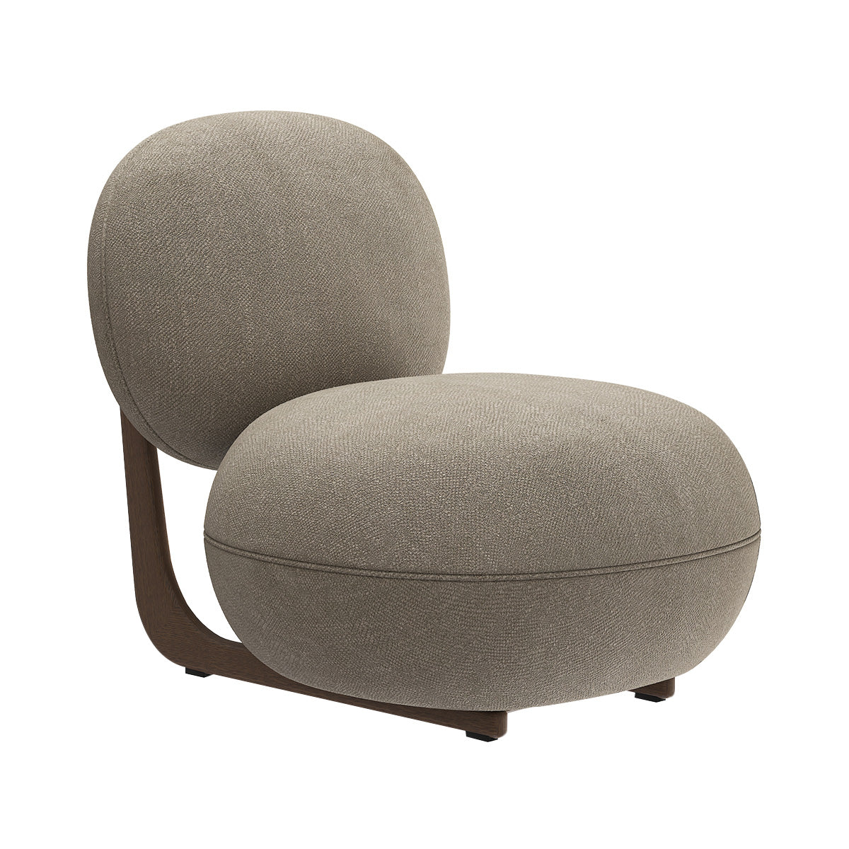 Cooper Lounge Chair: Dark Smoked Oak