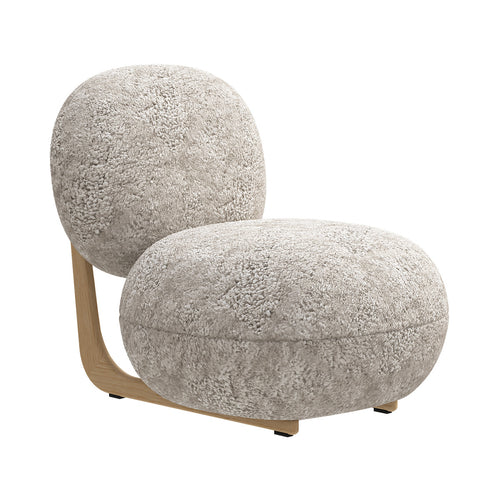 Cooper Lounge Chair: Natural Oak