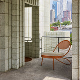 Copacabana Outdoor Lounge Chair: Seat Upholstered + LS