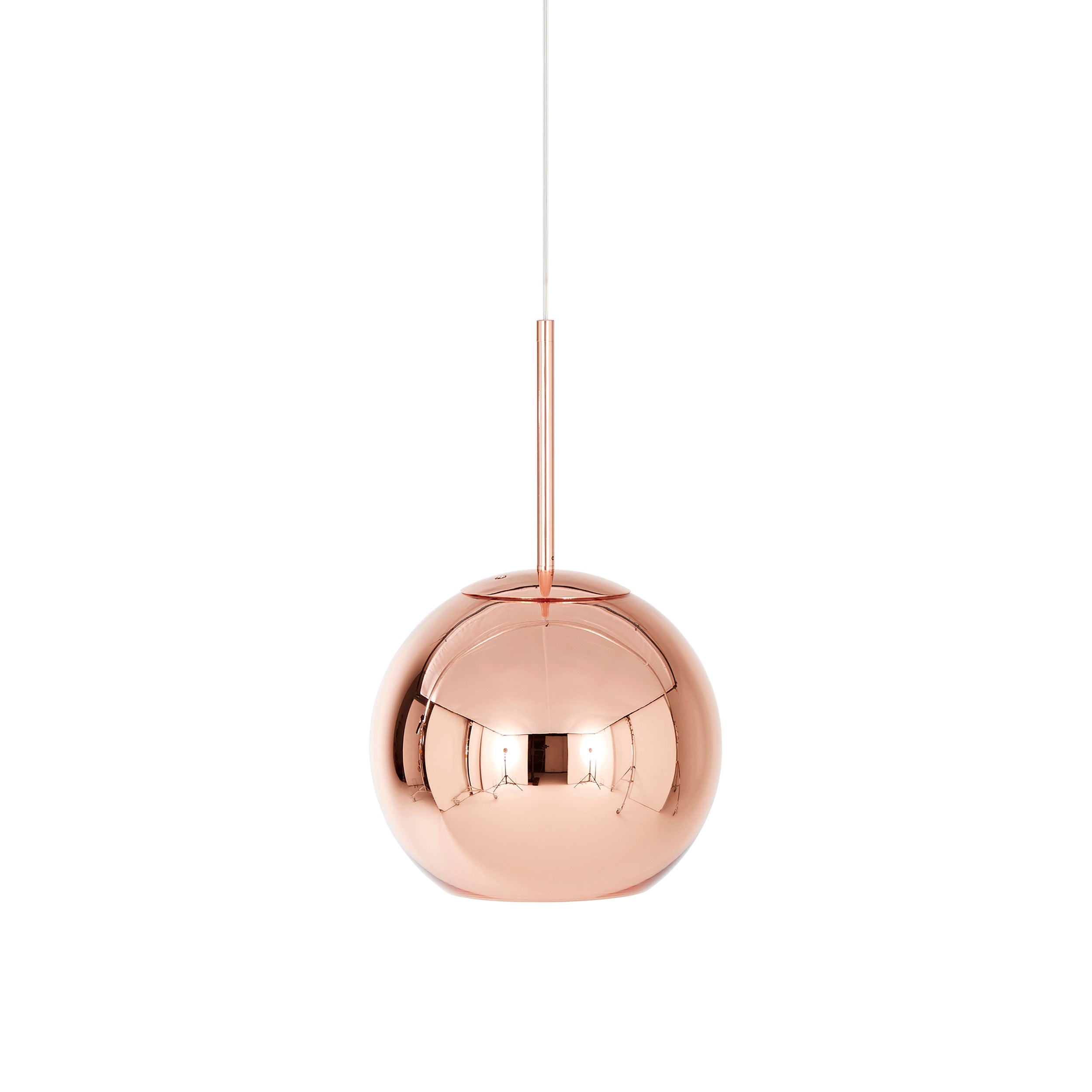 Copper Pendant Collection: Round - 9.8