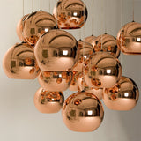 Copper LED Pendant