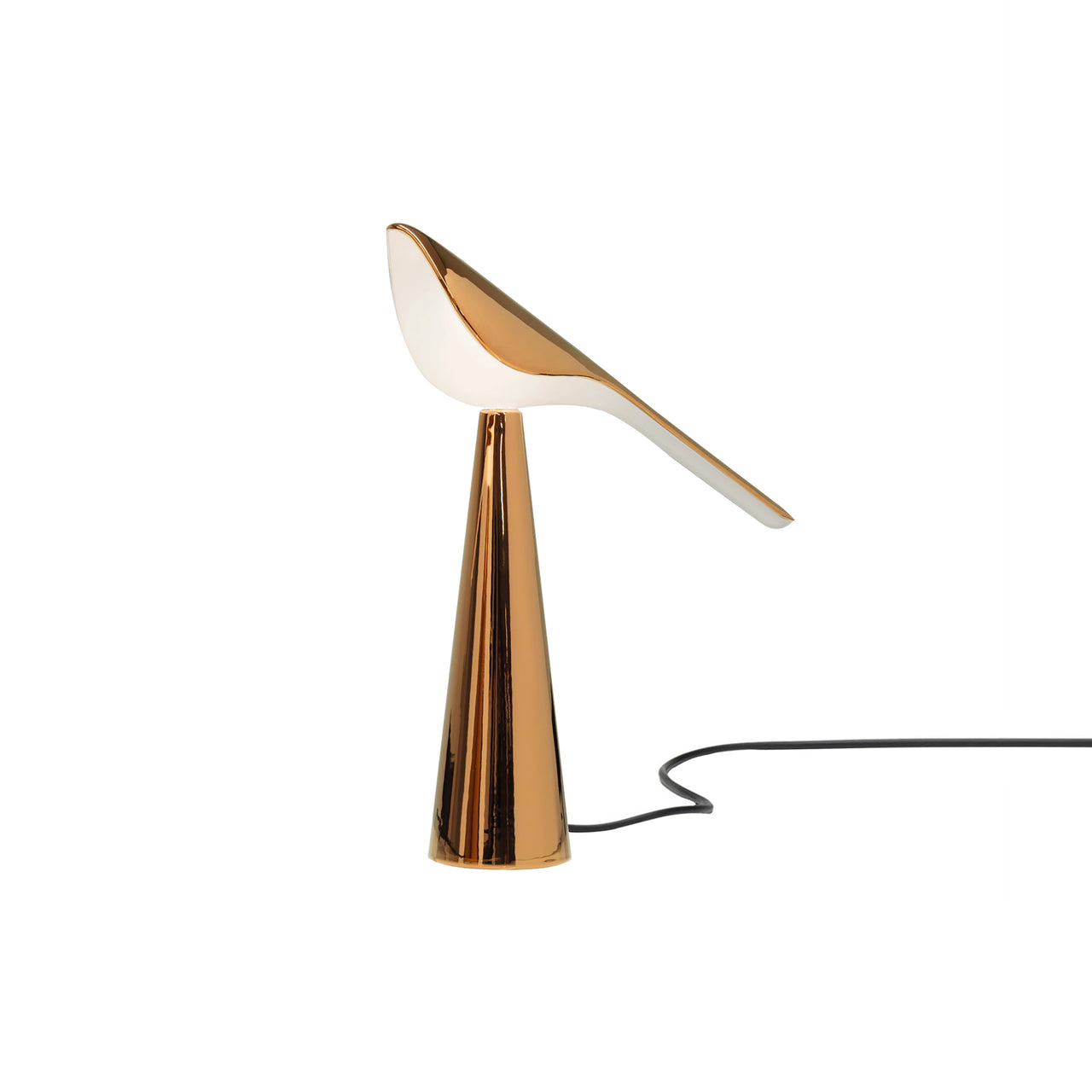 Tiki Table Lamp: Metallic Copper