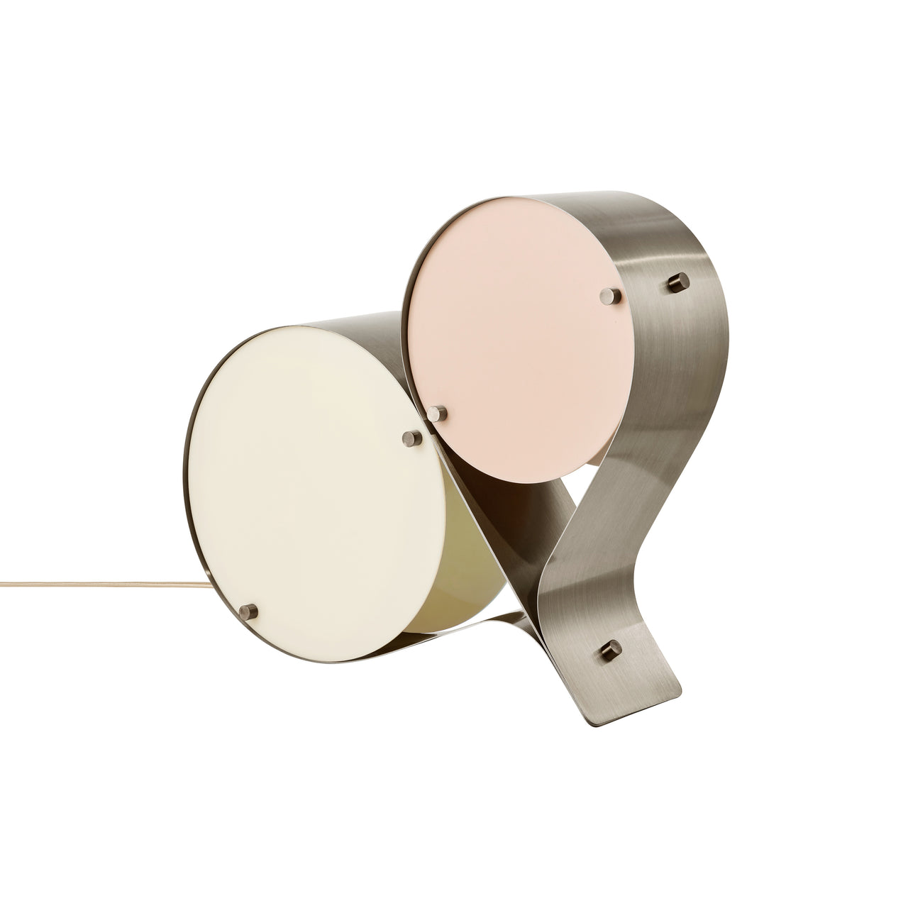 Coppia Table Lamp: Blush
